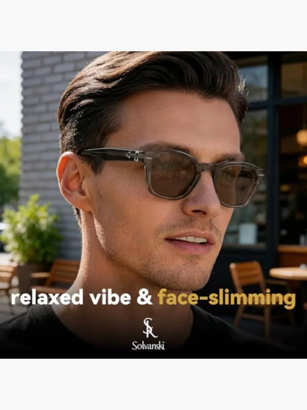 Square Retro Sunglasses UV400 Protection Tortoiseshell Frame